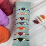 Μακραμέ Βραχιόλι Fly Heart Gilded