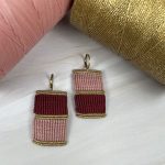 Μακραμέ Σκουλαρίκια Twins Pink