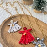 Μακραμέ Κρεμαστό Αγγελάκι - Image 2