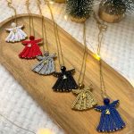 Μακραμέ Κρεμαστό Αγγελάκι