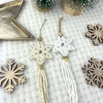 Μακραμέ Στολίδι-Γούρι Αστέρι 26