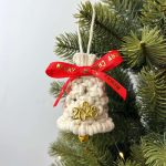 Μακραμέ Στολίδι-Γούρι Καμπανούλα 26 - Image 2