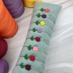 Μακραμέ Βραχιόλι Τουλίπα