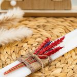 Πασχαλινή Λαμπάδα Με Αποξηραμένα Άνθη Λεβάντας