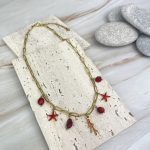 Κρεμαστό Με Ατσάλινη Αλυσίδα, Αστερίες Και Κοράλια