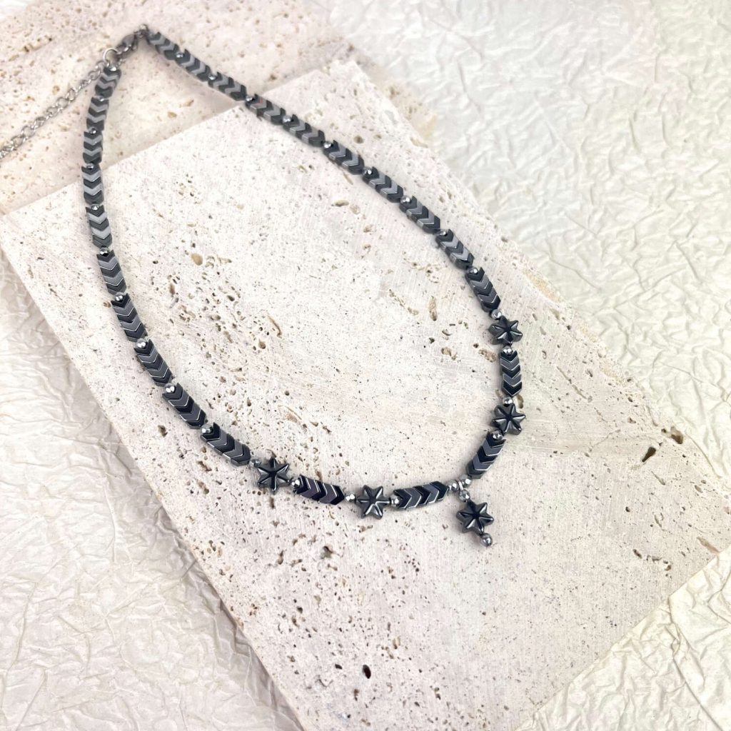 Χειροποίητο Κρεμαστό Hematite Star at Home