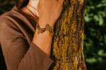 Μακραμέ Βραχιόλι 'Gold Autumn' - Image 2